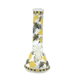 Water Pipe Beaker Bee 8"