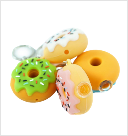 Silicone Donut Hand Pipe