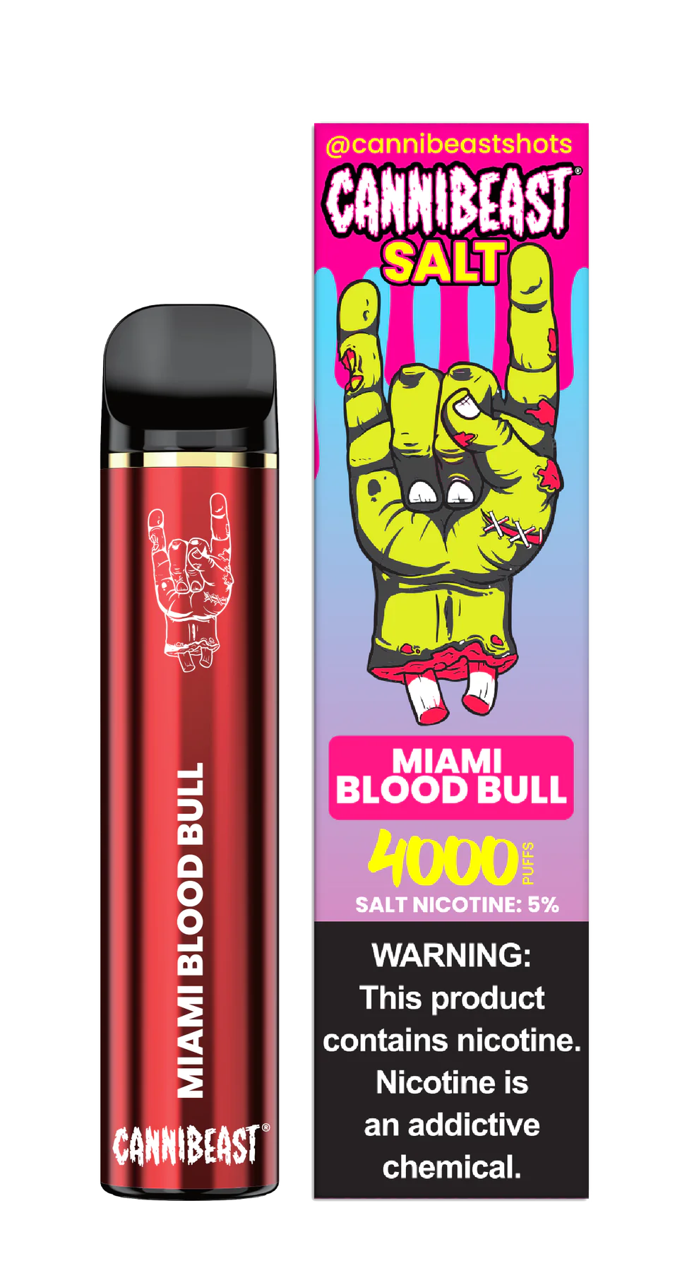 Cannibeast 4000 Puffs (single)