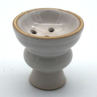 Hookah Bowl Large Ceramic With Center Curve
