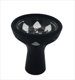 Hookah Bowl Silicone with Crystal Top
