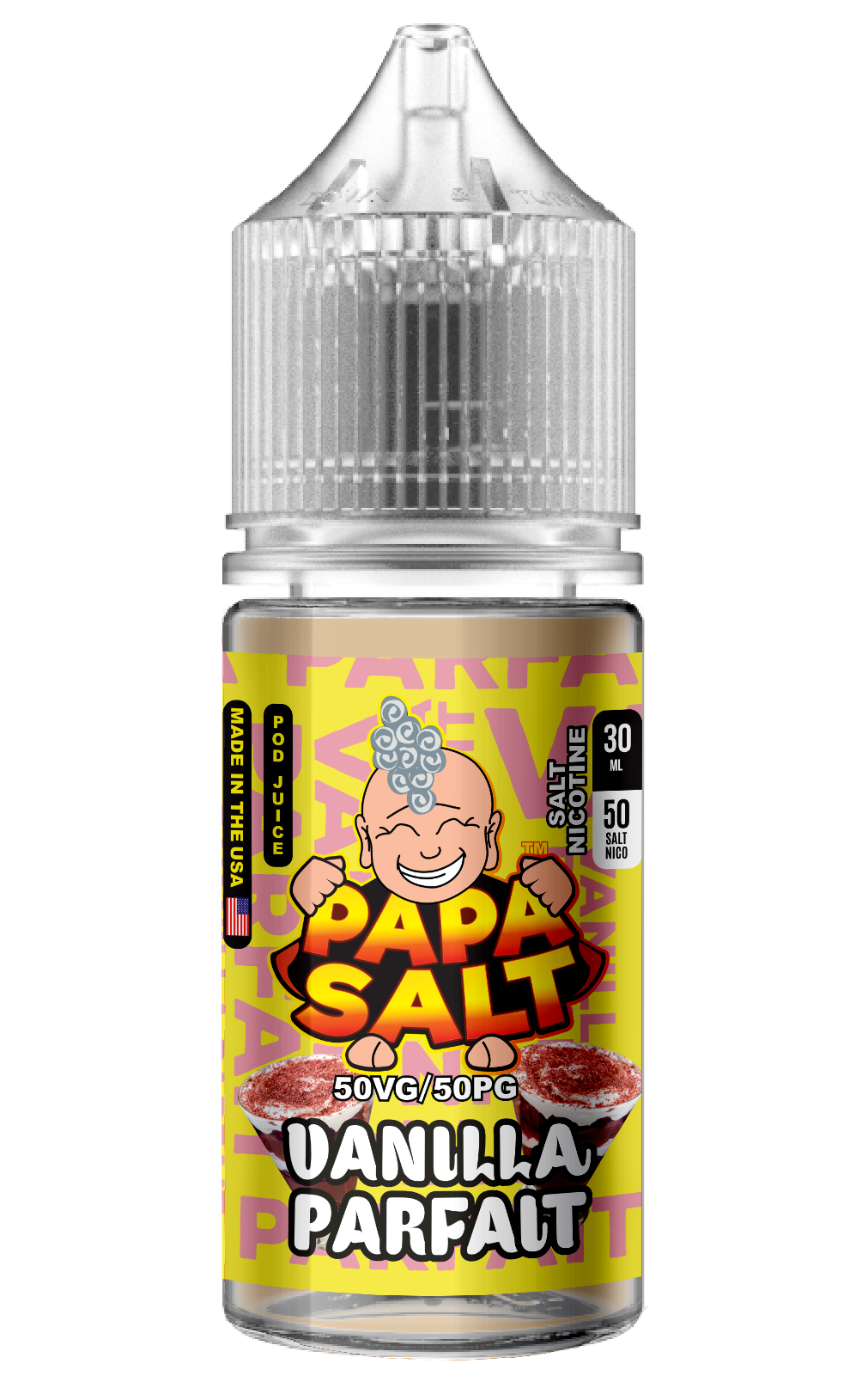 Papa Salt E Liquid (50mg - 30mL)